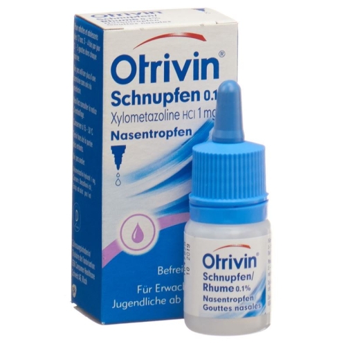 Otrivin Schnupfen Nasentropfen 0.1% 10ml buy online