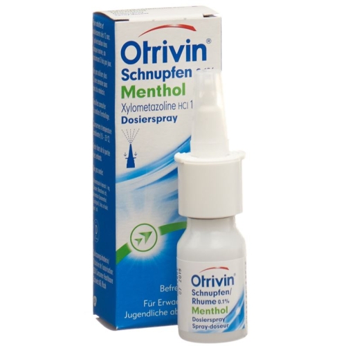 Otrivin Schnupfen Dosierspray 0.1% mit Menthol 10ml buy online