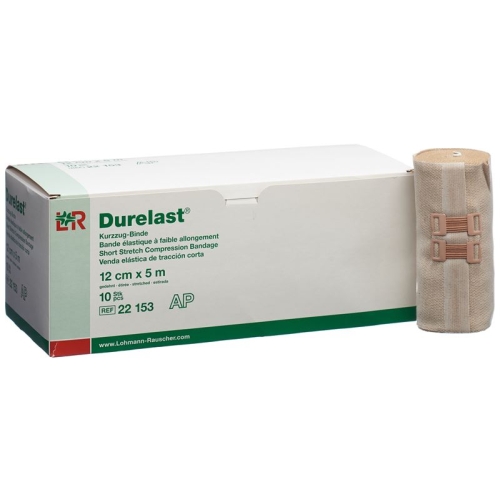 Durelast Kompressionsbinde 12cmx5m 10 Stück buy online