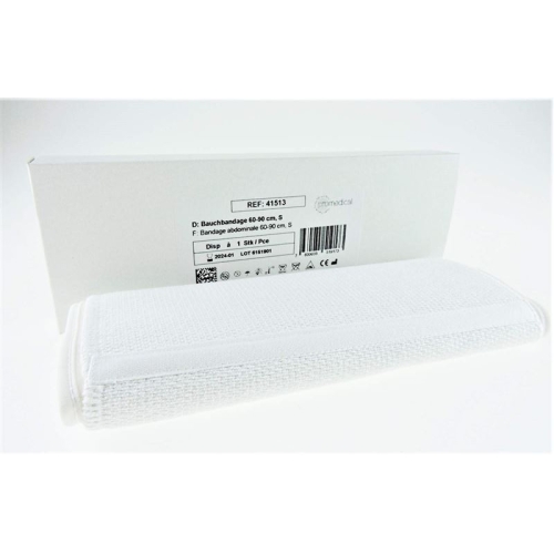 Promedical abdominal bandage S 60-90cm white 25cm buy online