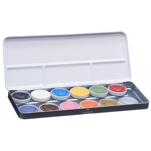 Carneval Color Aqua make-up palette 12x 4ml buy online