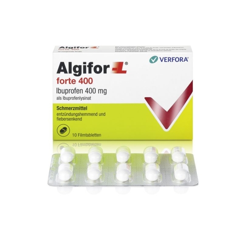 Algifor L forte 400mg 10 Filmtabletten buy online