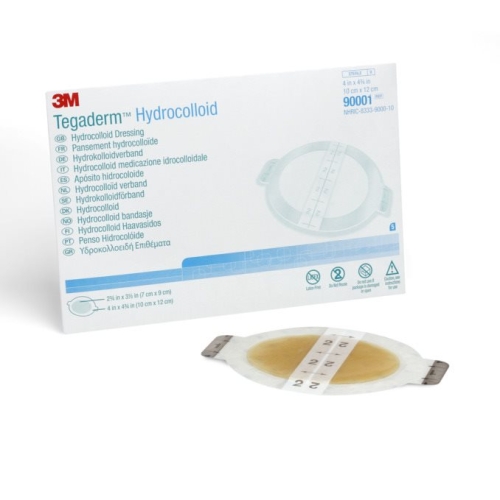 3M Tegaderm Hydrocolloid 7x9cm Oval 5 Stück buy online