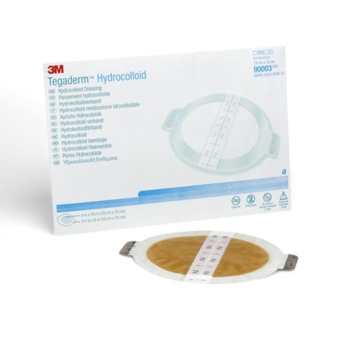 3M Tegaderm Hydrocolloid 10x12cm Oval 5 Stück buy online