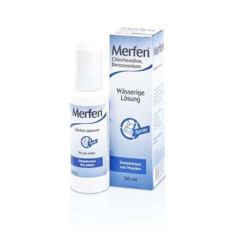 Merfen Lösung Farblos Spray 50ml buy online