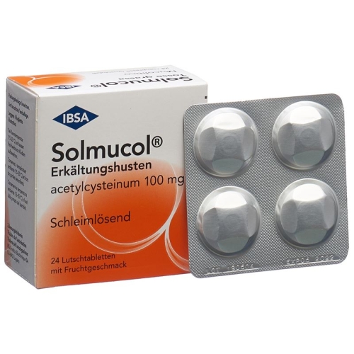 Solmucol 100mg 24 Lutschtabletten buy online