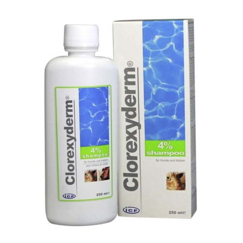 Clorexyderm Shampoo 4% Ad Us Vet. Flasche 250ml buy online