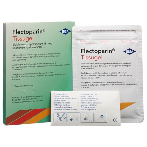 Flectoparin Tissugel 7 Pflaster buy online