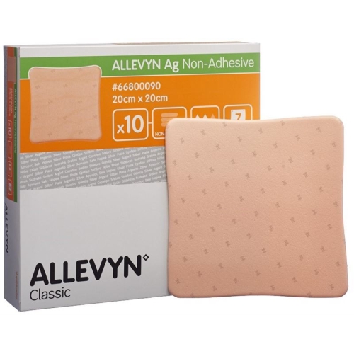 Allevyn Ag Non-Adhesive Wundkompressen 20x20cm 10 Stück buy online