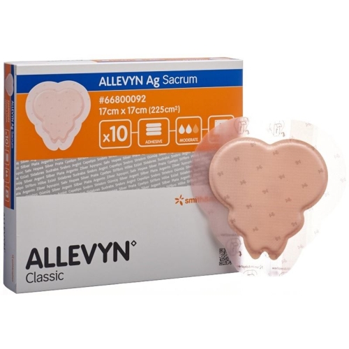 Allevyn Ag Wundkompr 17x17cm Sacrum 10 Stück buy online