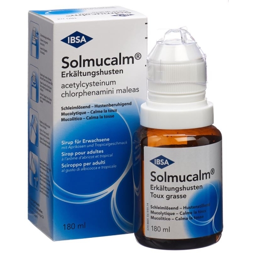 Solmucalm Erkältungshusten für Erwachsene 180ml buy online