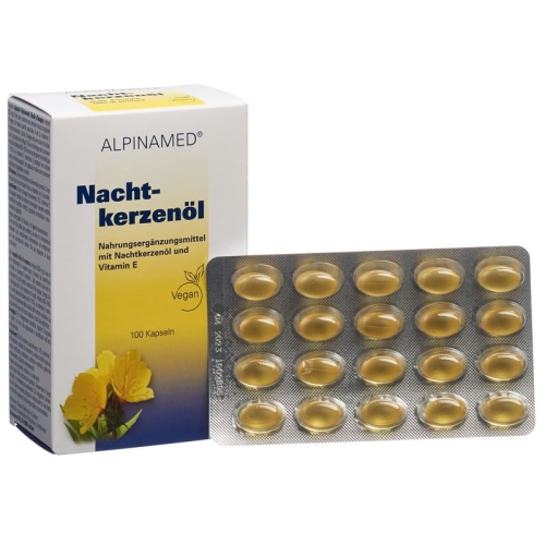 Alpinamed Evening Primrose Oil Capsules 100 pieces buy online