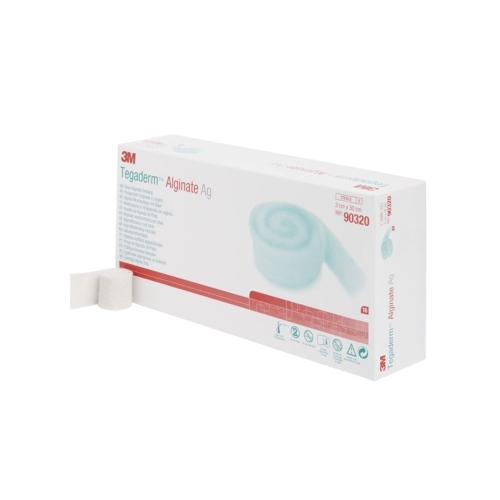 3M Tegaderm Alginate Ag Kompresse 3x30cm 10 Stück buy online