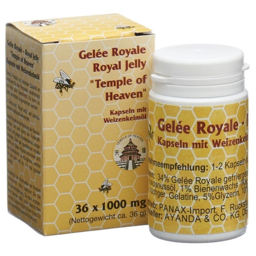 Gelee Royale Royale Jelly Kapseln Toh 36 Stück buy online