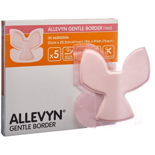 Allevyn Gentle Border Heel 23x23.2cm 5 Stück buy online