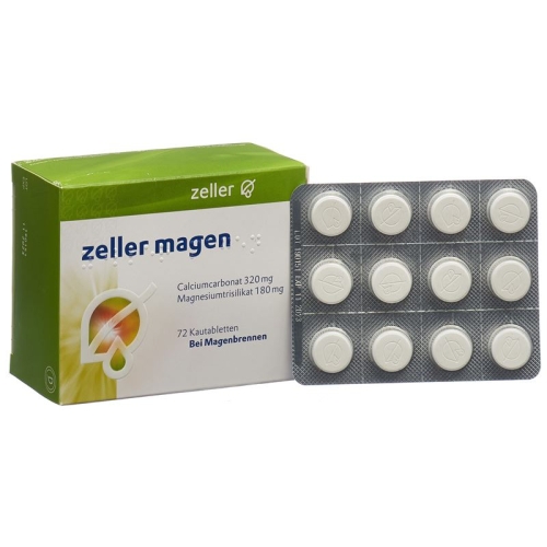 Zeller Magen 72 Kautabletten buy online