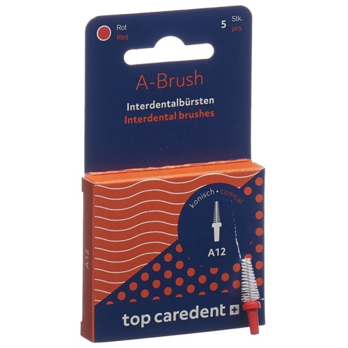 Top Caredent Interdentalbürsten für Halter Rot Konisch 5 Stück buy online