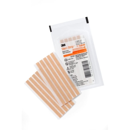 3M Steri Strip Elastisch 6x100mm Hautfarbe 50x 10 Stück buy online