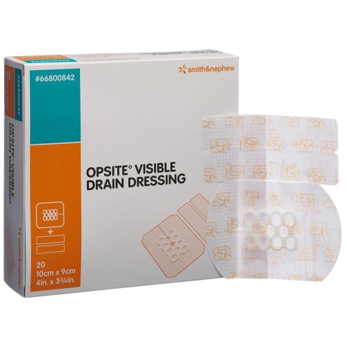 Opsite Visible Drainageverband 9x10cm 20 Stück buy online