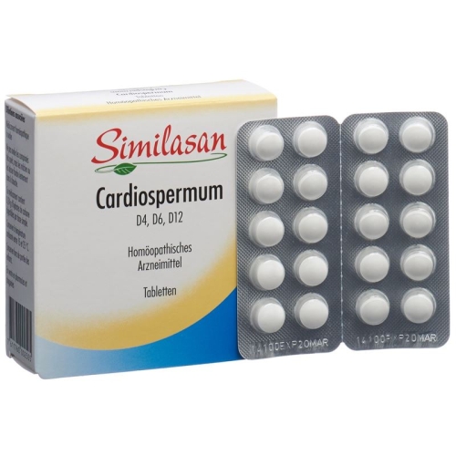 Similasan Cardiospermum Tabletten D4/d6/d12 60 Stück buy online