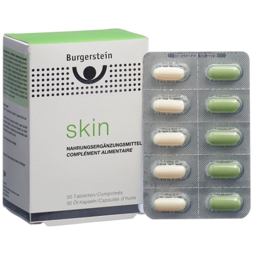 Burgerstein Skin 30 tablets + 30 capsules buy online