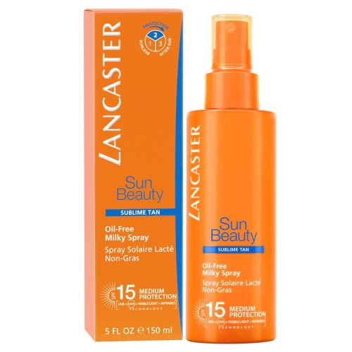 Lancast Sun Beauty Body Oil Fr Milk SPF 15 150ml buy online