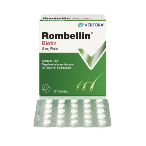 Rombellin Tabletten 5mg Biotin 100 Stück buy online