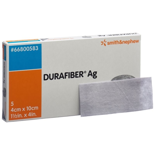 Durafiber Ag Wundauflage 4x10cm Steril 5 Stück buy online