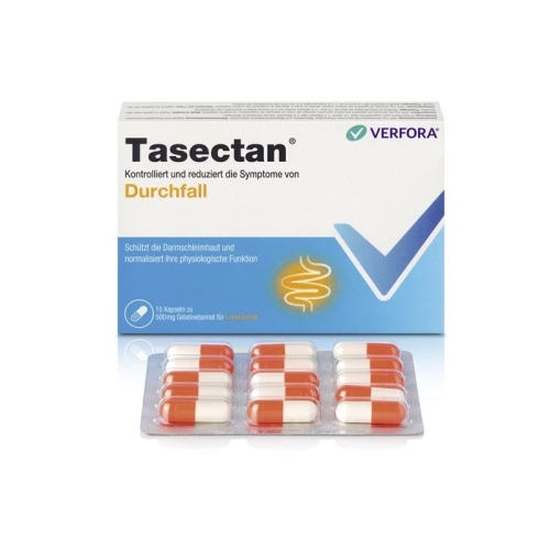 Tasectan Erwachsene Kapseln 500mg 15 Stück buy online