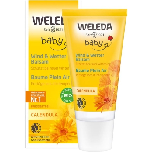 Weleda Baby Calendula Wind- und Wetterbalsam 30ml buy online