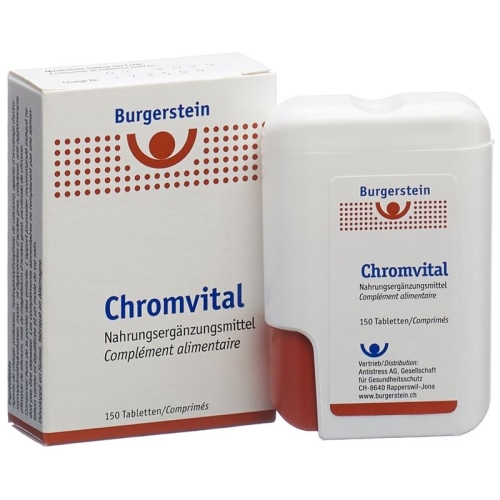 Burgerstein Chromvital 150 tablets buy online