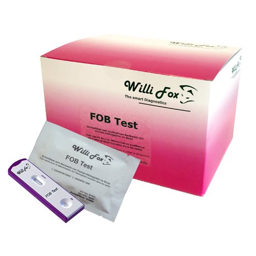 Willi Fox FOB Test (occult hemoglobin in stool) 5 pcs buy online