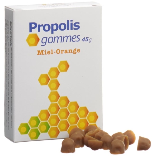 Propolis gommes Honey Orange 45 g buy online