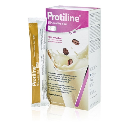 Protiline Silhouette Plus Plv Coffee 10 x 26 g buy online