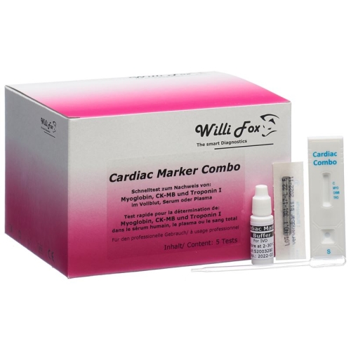 Willi Fox Cardiac Marker ComboTest 5 pcs buy online