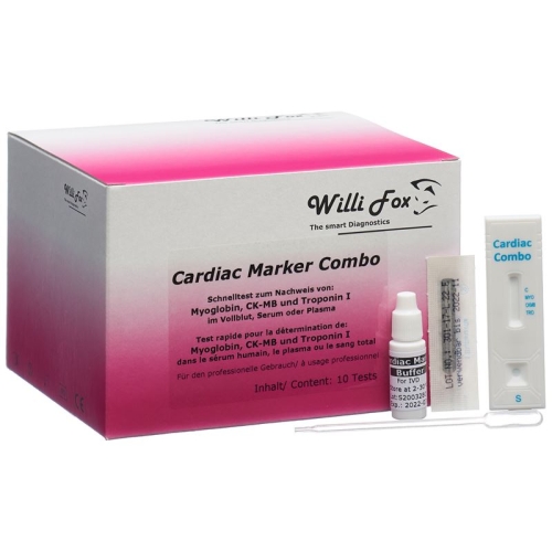 Willi Fox Cardiac Marker Test Combo 10 pcs buy online