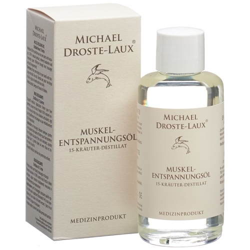 Droste Laux muscle relaxation oil 100ml buy online