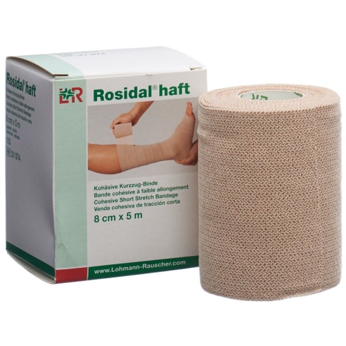 Rosidal way cohesive short stretch bandage 8cmx5m buy online