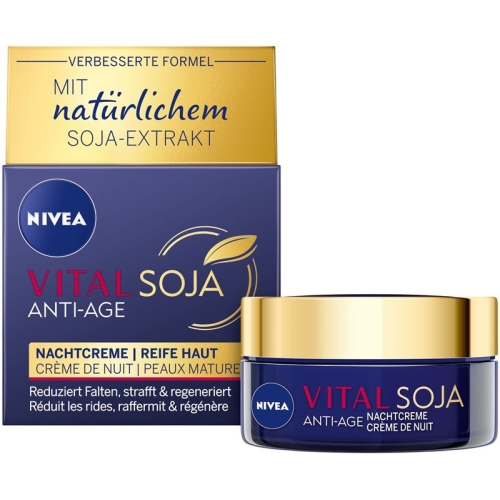 Nivea Vital Soy Anti-Age Night Cream 50 ml buy online