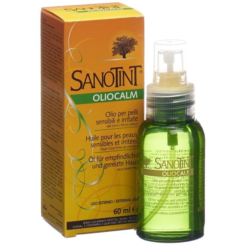 Sanotint Oliocalm oil for sensitive and irritated skin 60 ml buy online