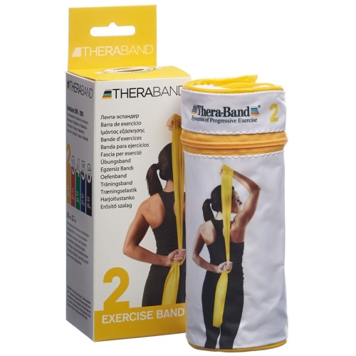 Theraband 2.5mx12.7cm yellow light buy online