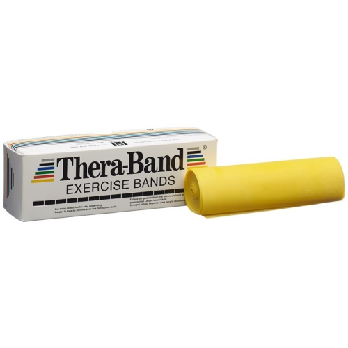 Theraband 5.5mx12.7cm yellow light buy online