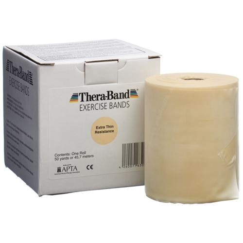 Theraband 45mx12.7cm extra light beige buy online