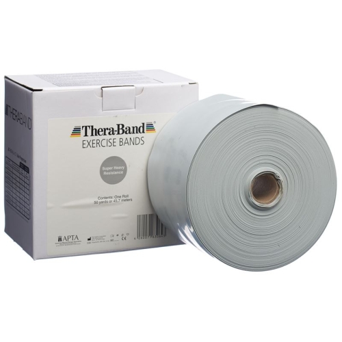 Theraband 45mx12.7cm silver super strong buy online