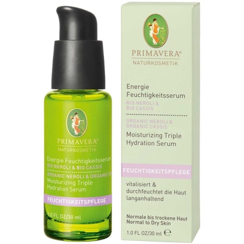 Primavera Neroli Cassis energy moisture serum 30 ml buy online