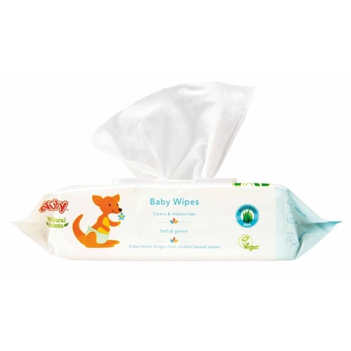 Nuby All Naturals baby wipes antibacterial 80 pcs buy online