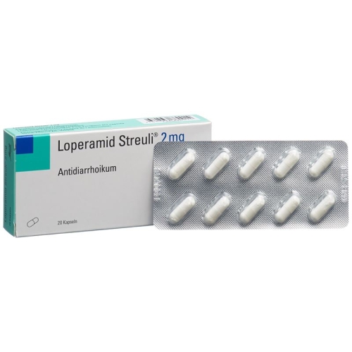 Loperamide 2 mg Streuli Kaps 20 pcs buy online