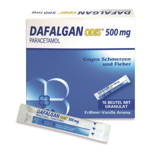 Dafalgan Odis Gran 500 mg Btl 16 pcs buy online