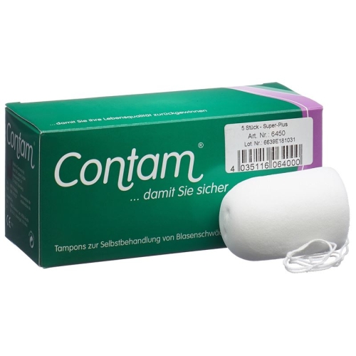 Contam Vaginaltampon 45mm Extra Plus special size 5 pcs buy online