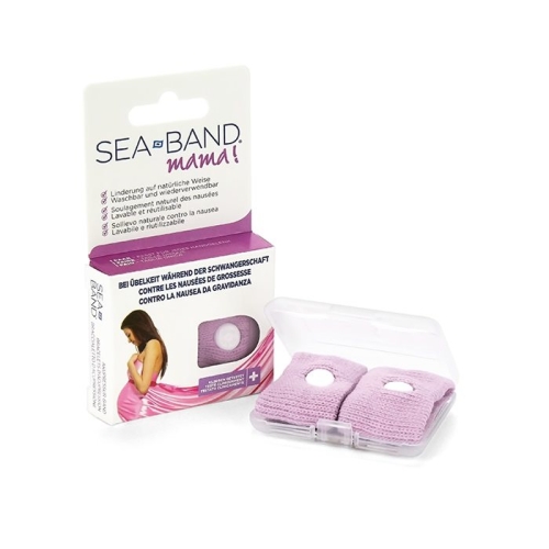 Sea-Band Mama acupressure band pink for pregnant 1 pair buy online